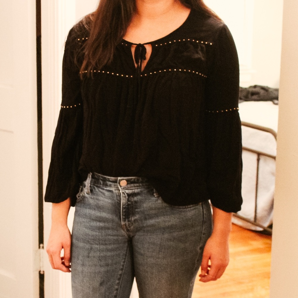 Black blouse